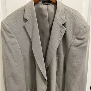 Meeting Street Sports Jacket- 56R Gray/Black/White